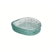 Vague Green Shell Glass Dish 8.4 x 7.3 cm - Al Makaan Store