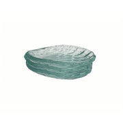 Vague Green Shell Glass Dish 8.4 x 7.3 cm - Al Makaan Store