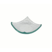 Vague Green Square Kite Deep Glass Dish 7 x 2 cm - Al Makaan Store