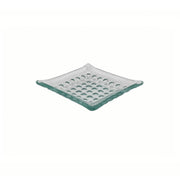 Vague Green Square Dot Glass Dish 9 x 1.7 cm - Al Makaan Store