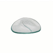 Vague Green Triangle Leaf Glass Plate 10 x 7 cm - Al Makaan Store