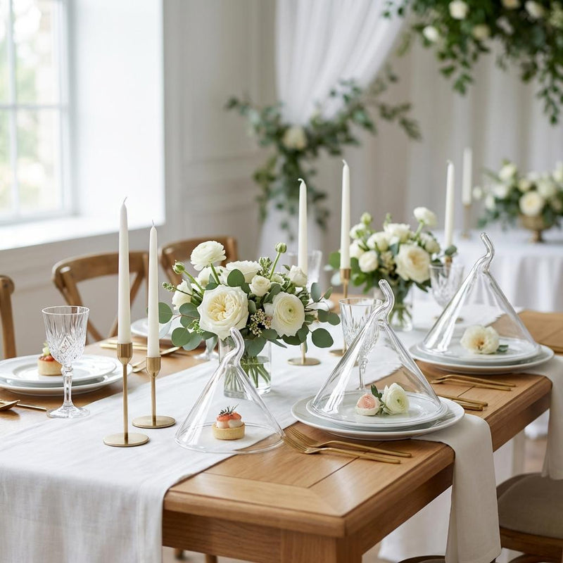 Vague Glass Bell Cover