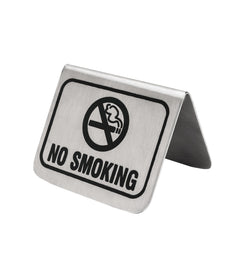 Vague Stainless Steel No Smoking Signage - Al Makaan Store