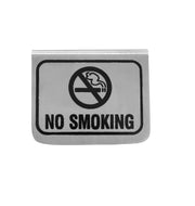 Vague Stainless Steel No Smoking Signage - Al Makaan Store