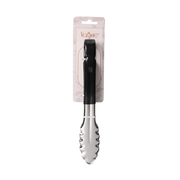 Vague Stainless steel Black Tong 23 cm - Al Makaan Store