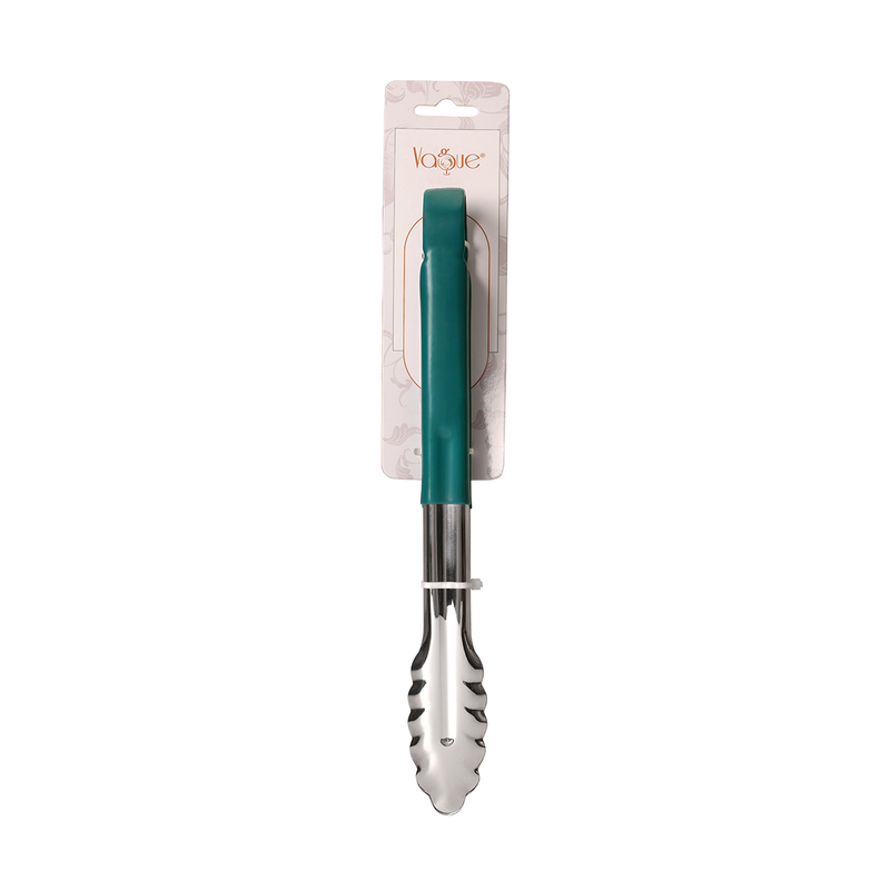 Vague Stainless steel Green Tong 31 cm - Al Makaan Store