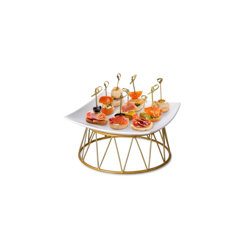 Vague Steel Small Conic Display Stand Riser 25 cm x 21.2 cm x 10 cm - Al Makaan Store