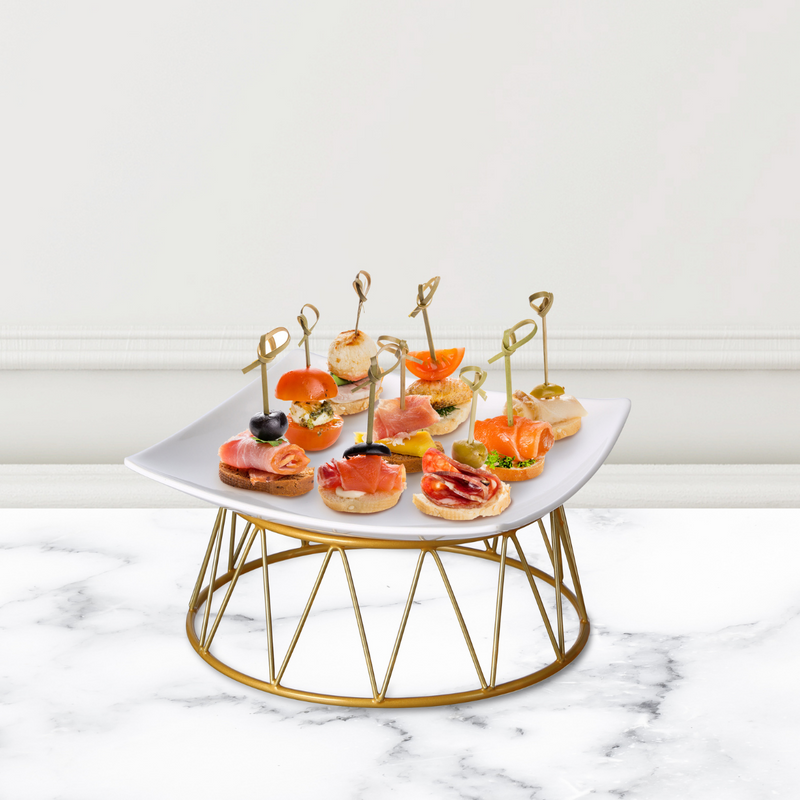 Vague Steel Small Conic Display Stand Riser 25 cm x 21.2 cm x 10 cm - Al Makaan Store