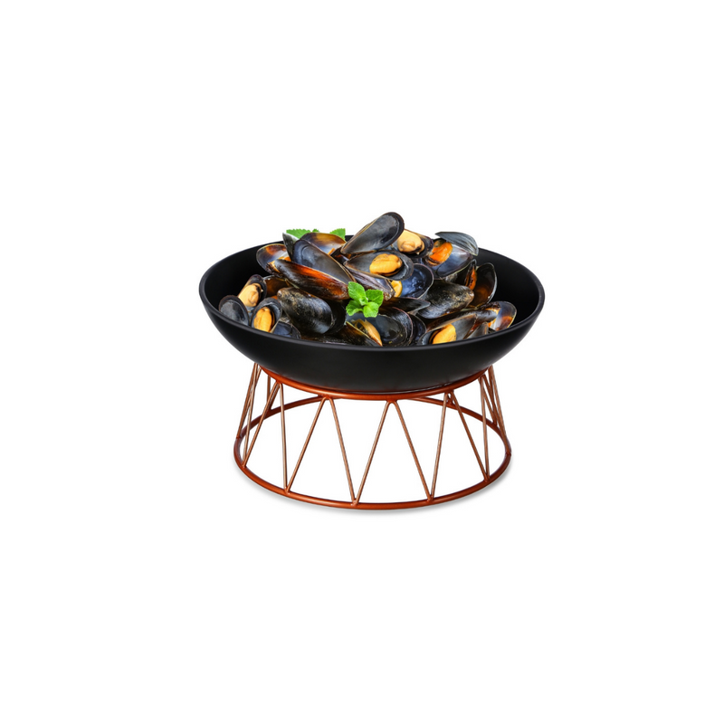 Vague Steel Small Conic Display Stand Riser 25 cm x 21.2 cm x 10 cm - Al Makaan Store