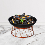 Vague Steel Small Conic Display Stand Riser 25 cm x 21.2 cm x 10 cm - Al Makaan Store