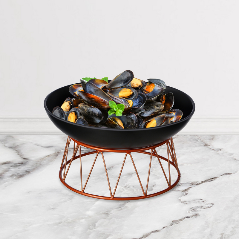 Vague Steel Small Conic Display Stand Riser 25 cm x 21.2 cm x 10 cm - Al Makaan Store