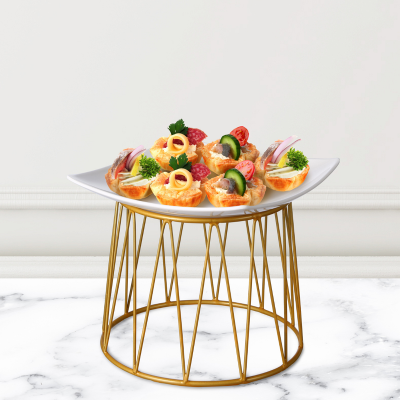 Vague Steel Medium Conic Display Stand Riser 25 cm x 21.2 cm x 20 cm - Al Makaan Store