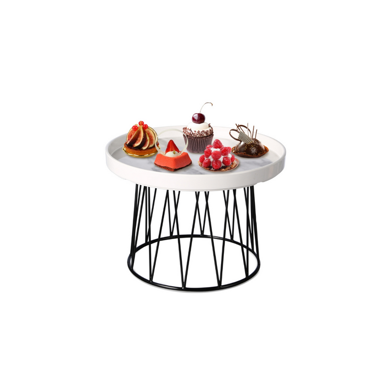 Vague Steel Medium Conic Display Stand Riser 25 cm x 21.2 cm x 20 cm - Al Makaan Store