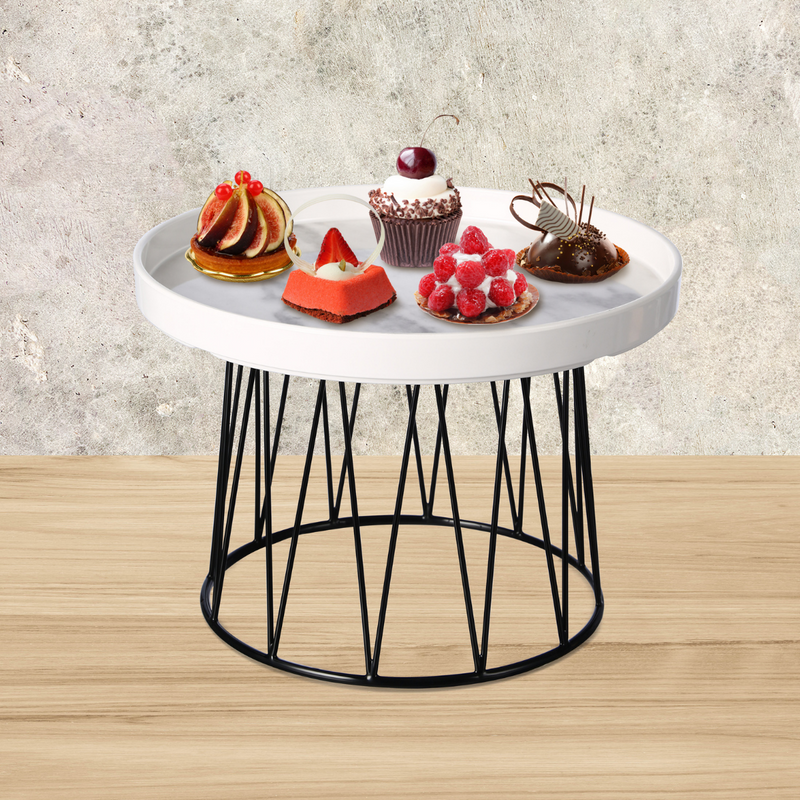 Vague Steel Medium Conic Display Stand Riser 25 cm x 21.2 cm x 20 cm - Al Makaan Store