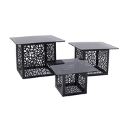 Vague 3 Pcs Buffet Elevations Set Matrix Design - Al Makaan Store