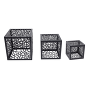 Vague 3 Pcs Buffet Elevations Set Matrix Design - Al Makaan Store