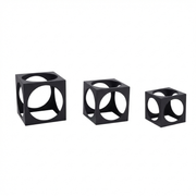 Vague 3 Pcs Buffet Elevations Set - Circle Design - Al Makaan Store