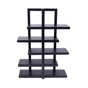 Vague 5 Tier Food Display Stand with Wooden Plates 71 x 33 x H91 cm - Al Makaan Store