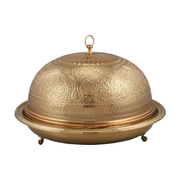 Vague Handcrafted VIP Round Ouzi & Halwa Platter – Large - Al Makaan Store