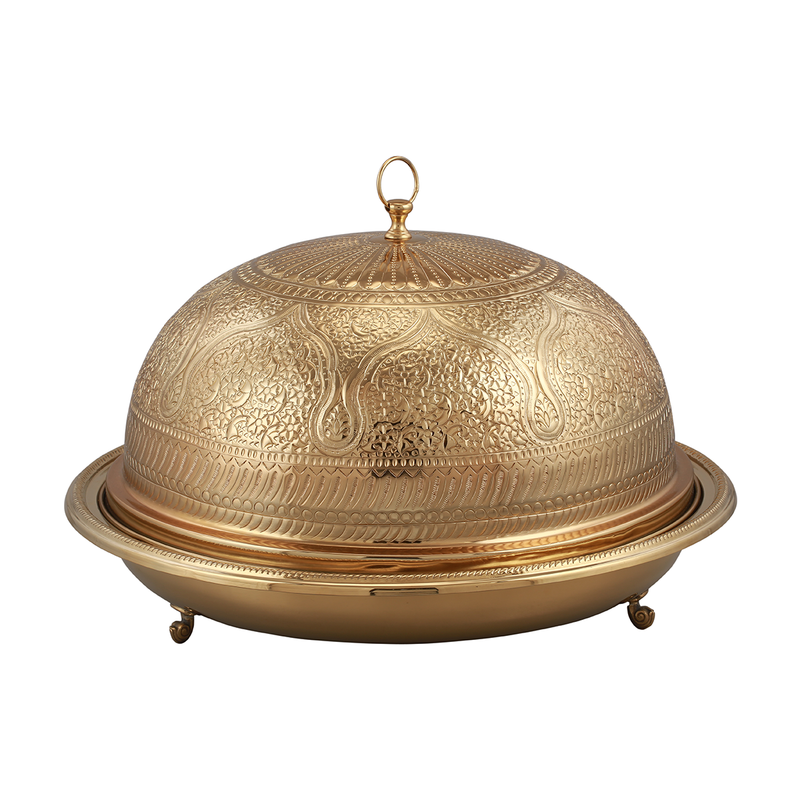 Vague Handcrafted VIP Round Ouzi & Halwa Platter – Large - Al Makaan Store