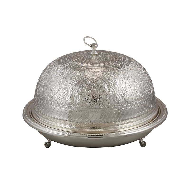 Vague Handcrafted VIP Round Ouzi & Halwa Platter – Large - Al Makaan Store