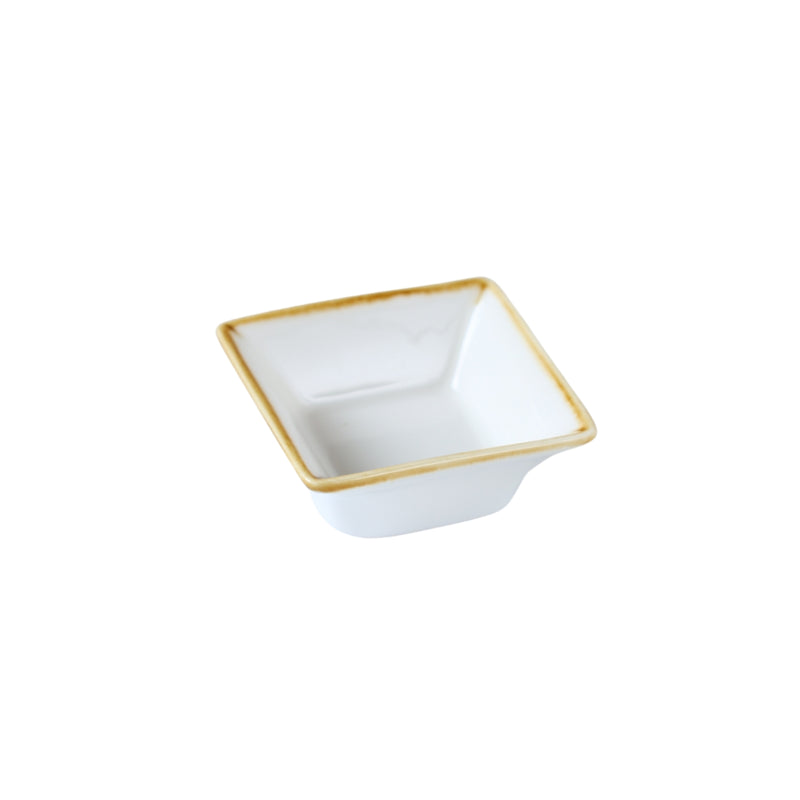 Porceletta Ivory Mocha Sauce Dish - Al Makaan Store