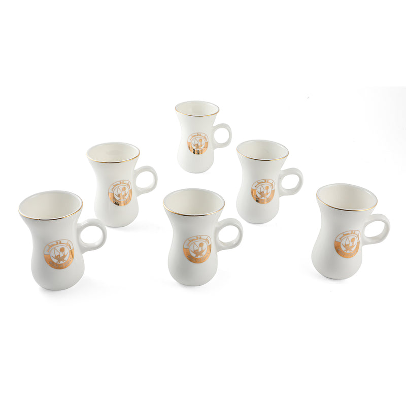 Porceletta Ivory Belly Tea Cup Set D10