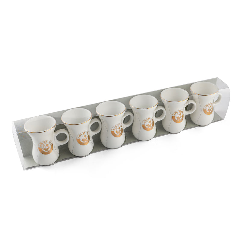 Porceletta Ivory Belly Tea Cup Set D10