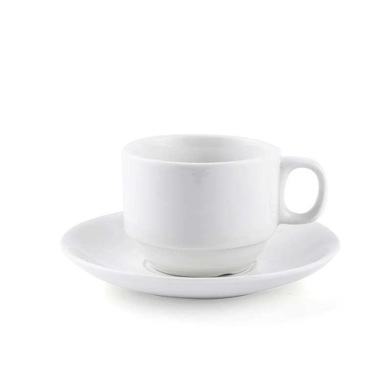 B2B Ivory Porcelain Tea cup & Saucer Set