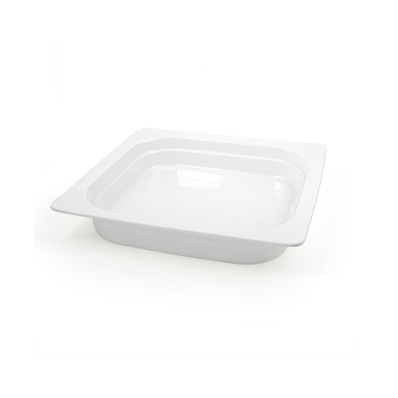 Porceletta Porcelain Ivory 2/3 Chafing Dish Insert 65mm - Al Makaan Store