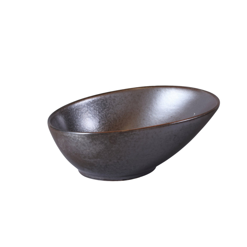 Porceletta Rustic Porcelain Reactive Glaze Bowl 18.1 cm x 14.2 cm