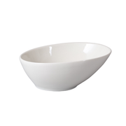 Porceletta Ivory Porcelain Serving Salad Bowl - Al Makaan Store