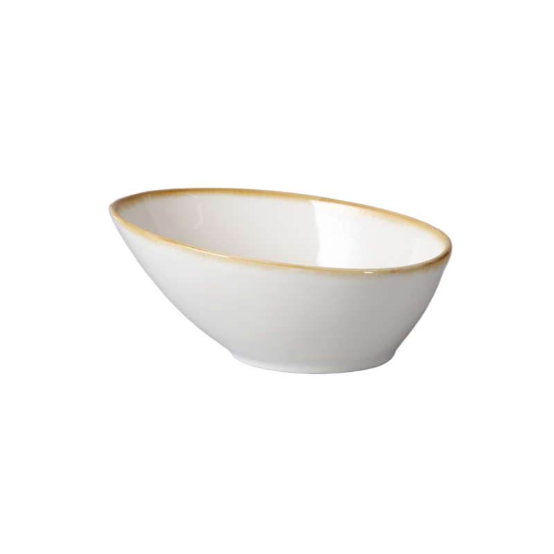 Porceletta Mocha Porcelain Bowl  22.5 cm - Al Makaan Store