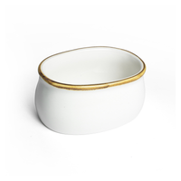 Wholesale Bundle: Porceletta Mocha Porcelain Sugar Pot in Bulk (72-Pack) - Al Makaan Store