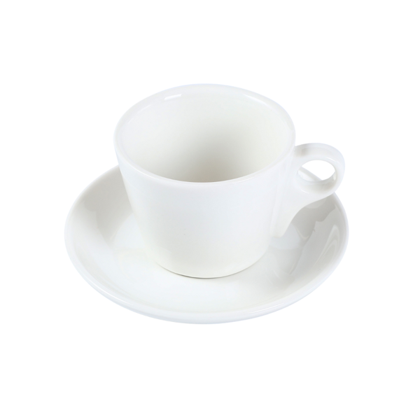 Porceletta Ivory Porcelain Cup & Saucer 150 ml