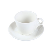 Porceletta Ivory Porcelain Cup & Saucer - Al Makaan Store