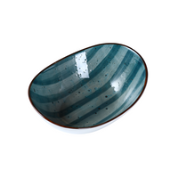Porceletta Green Color Glazed Porcelain Bowl 6" - Al Makaan Store