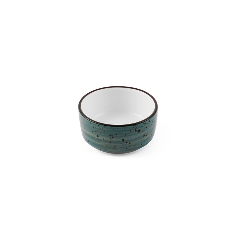 Porceletta Glazed Porcelain Small Mezza Sauce Dish 2.5"