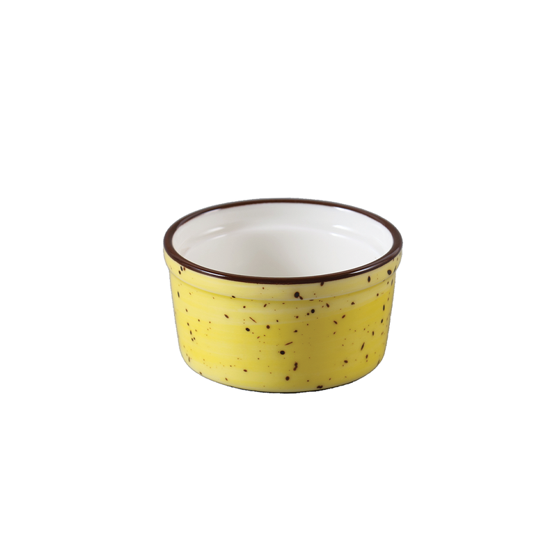 Porceletta Glazed Porcelain Small Mezza Sauce Dish 2.5"