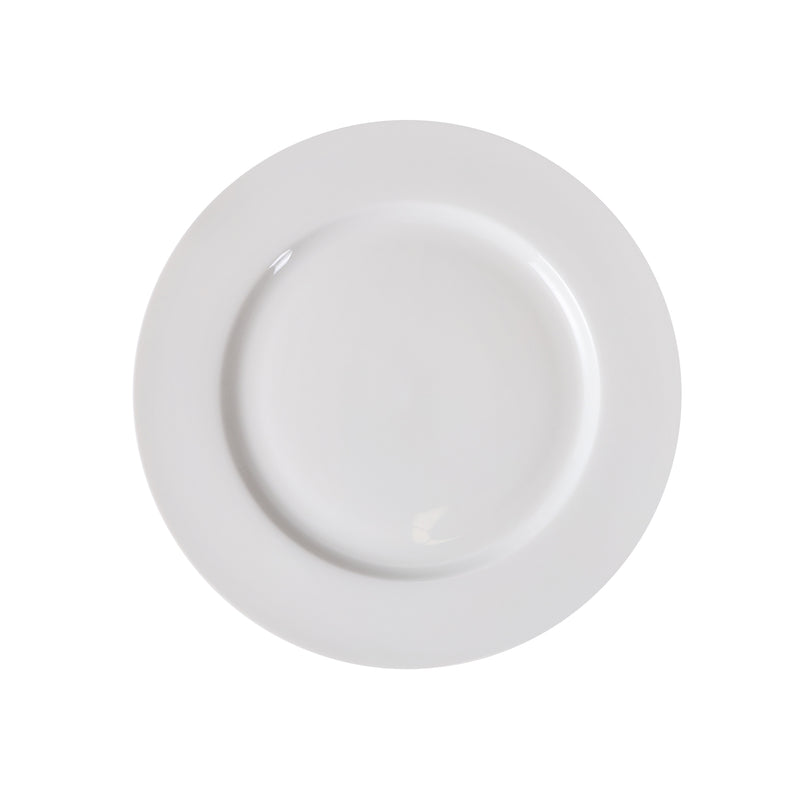 Porceletta Ivory Porcelain Pro Line Flat Plate - Al Makaan Store