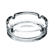 Pasabahce Bistro Round Glass Ashtray 4.5"- Al Makaan Store