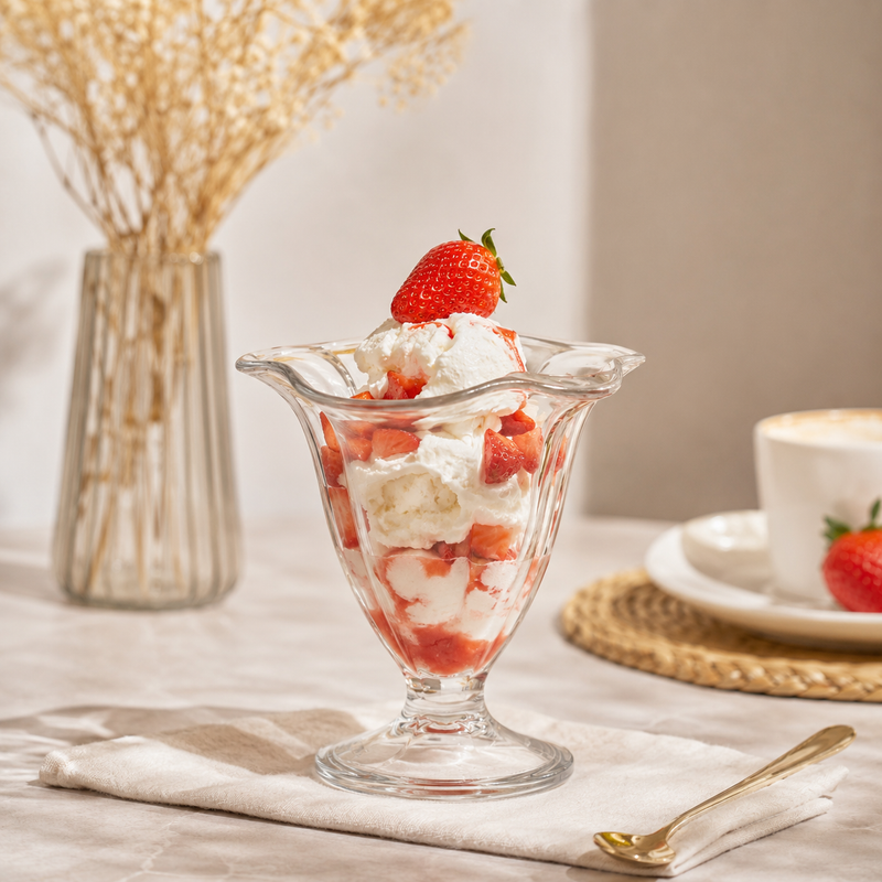 Transparent PC Dessert Cup – 175 ml