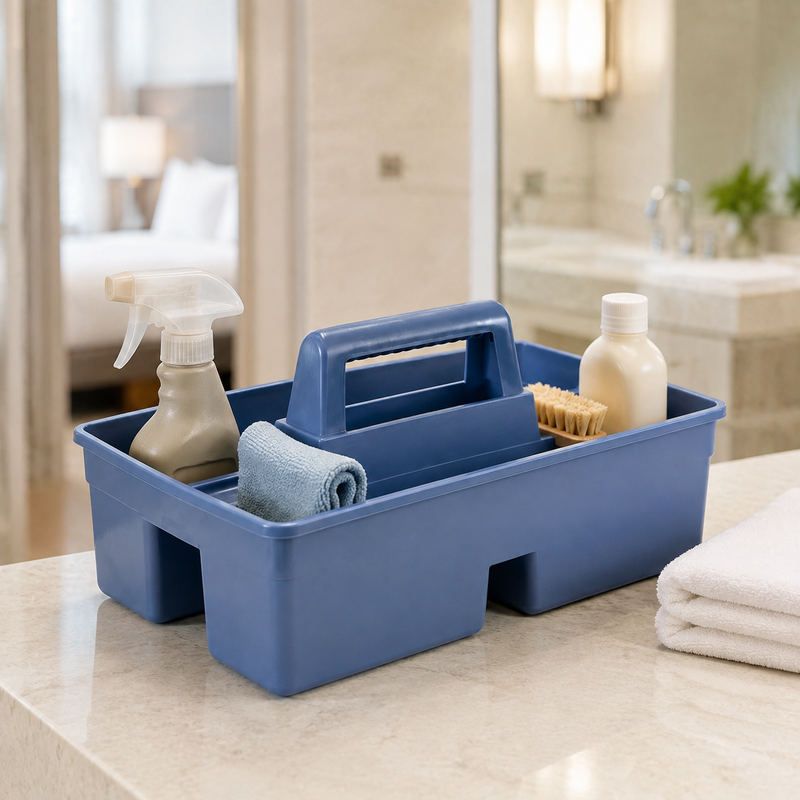 Rectangular 2 Compartment Storage basket