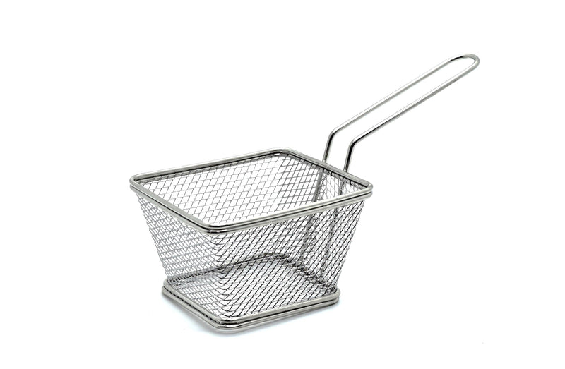 Stainless Steel Fry Basket with Handle