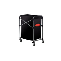 Jiwins Collapsible Laundry Cart Black - Al Makaan Store