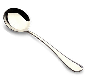 Linayu Stainless Steel Plain Soup Spoon