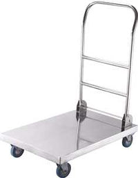 Vague Stainless Steel Foldable Flat Cart 82 cm - Al Makaan Store