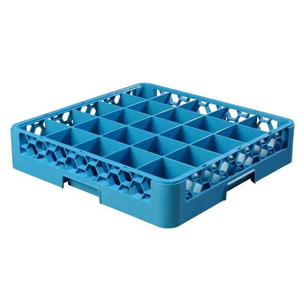Jiwins Plastic Compartment Glass Rack Blue - Al Makaan Store