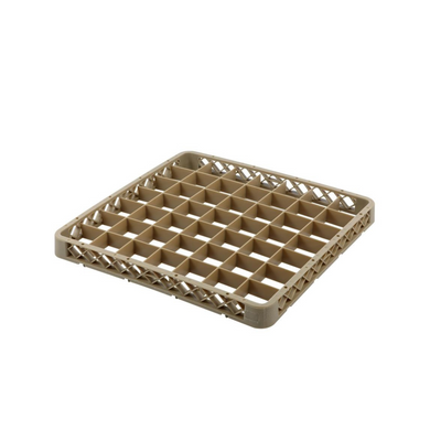 Vague Plastic Extender Rack 49 Compartment Beige - Al Makaan Store