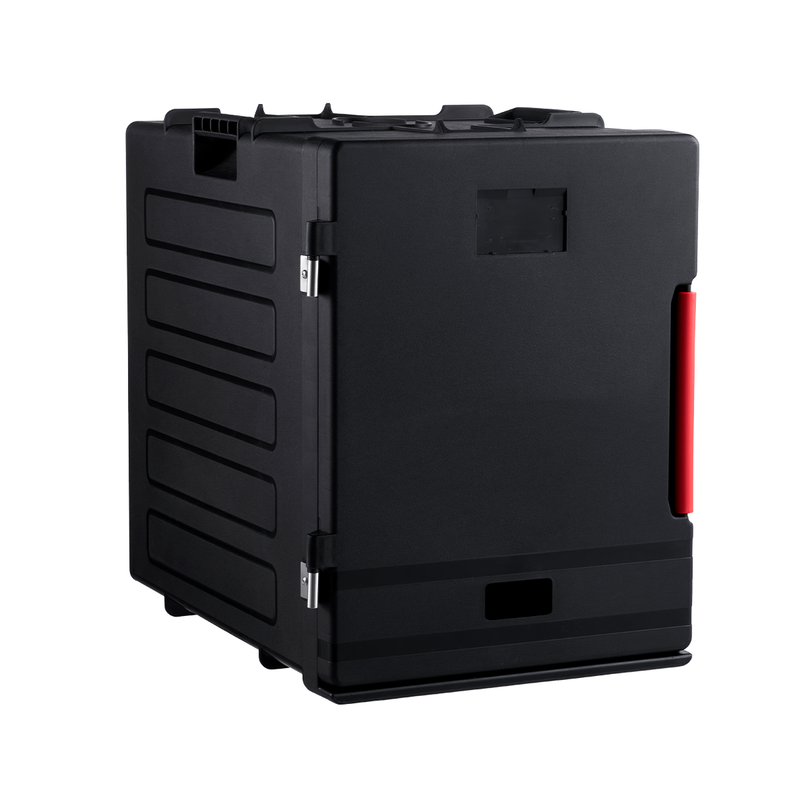 Jiwins Black Insulated Thermobox Single Wall Food Carrier 62.5 cm